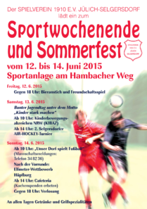 Sportwochende und Sommerfest 2015